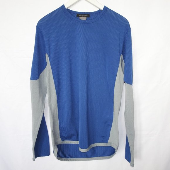 Nike Sphere Two-Tone Teal Gray Tech Long Sleeve - Picture 1 of 6